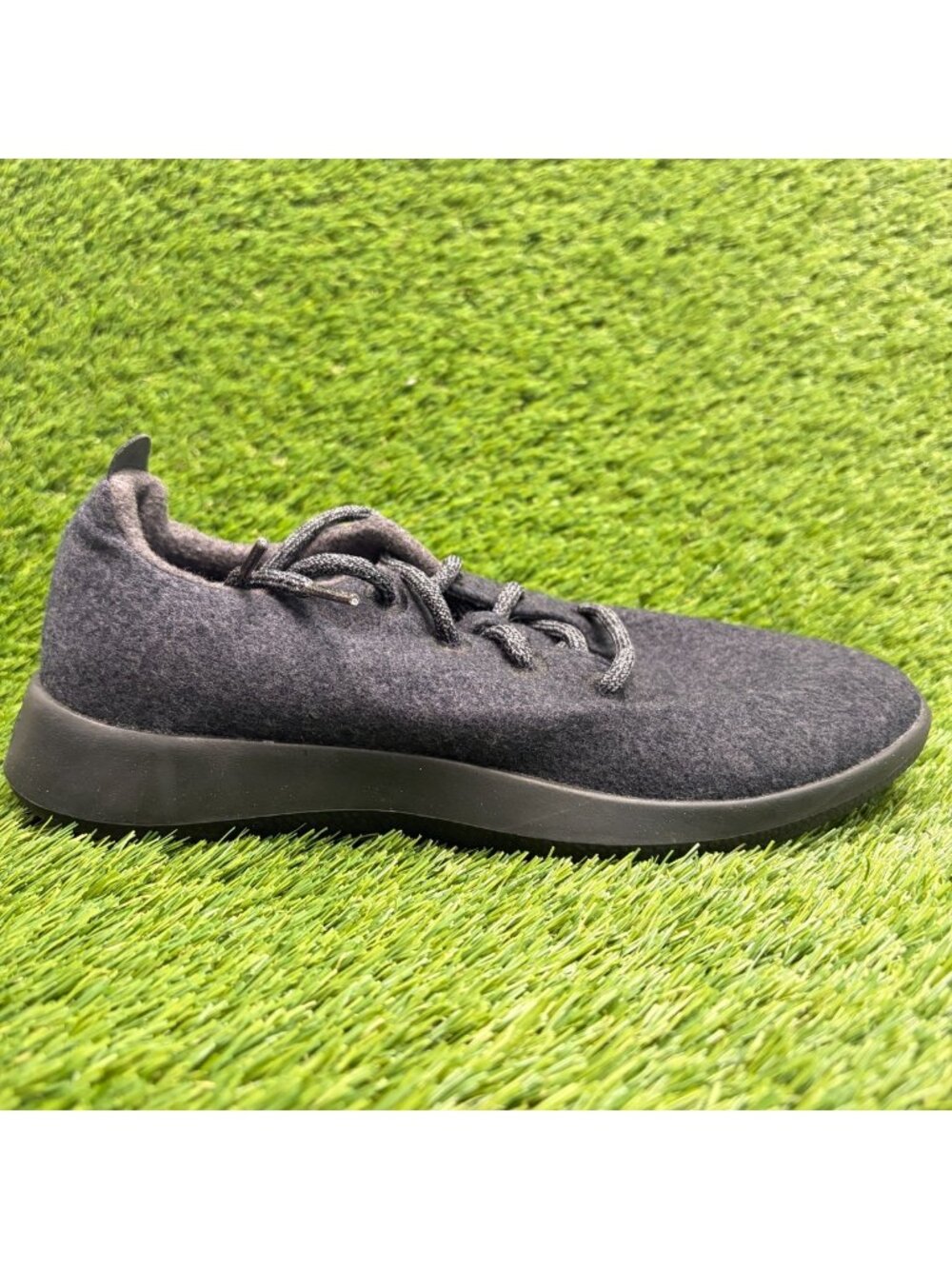 Allbirds Wool Runners Womens Size 10 All Black Athletic Running Shoes Sneakers